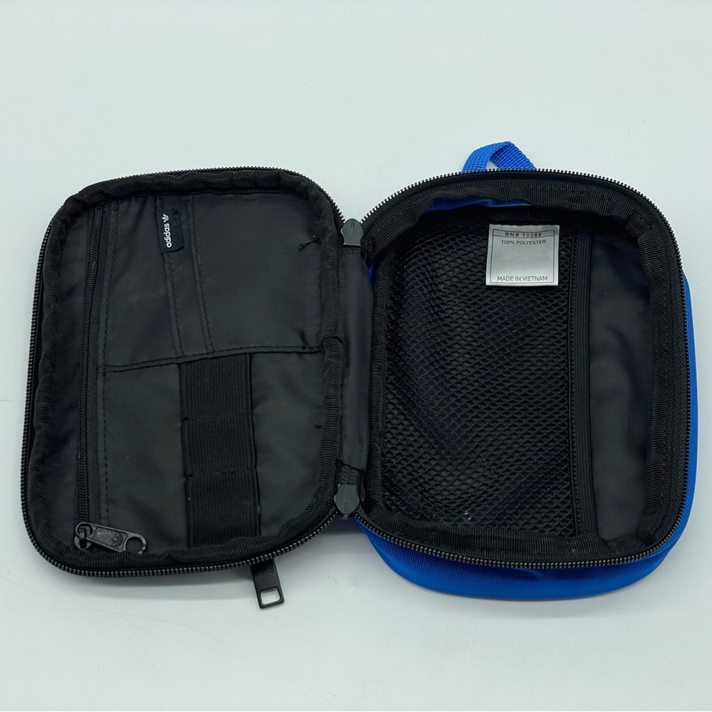 Adidas Zipper Small Toiletry Bag Pouch - Picture 4 of 4